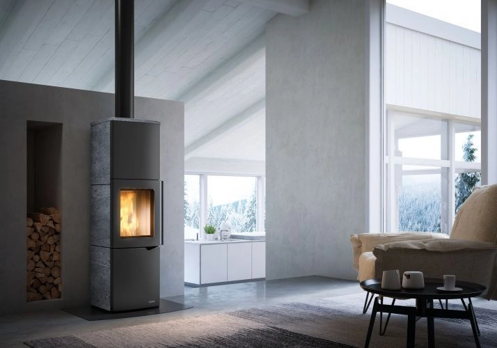 Eva con accumulo - peć na drva